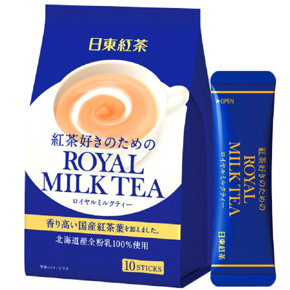 Nittoh - Royal Milk Tea (Hokkaido Whole Milk Powder) 140g.