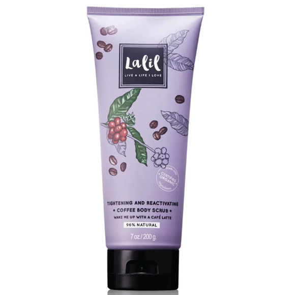 Lalil - Tightening & Reactivating Coffee Body Scrub 200g.