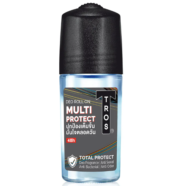 TROS - Deo Roll On Multi Protect 3D 45ml. (Pack of 3)
