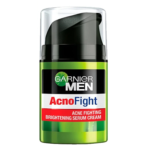 Garnier Men - Acno Fight - Acne Fighting Brightening Serum Cream 40 ml - Made in Indonesia