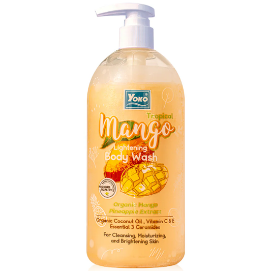 Yoko - Tropical Mango Lightening Body Wash 450ml.