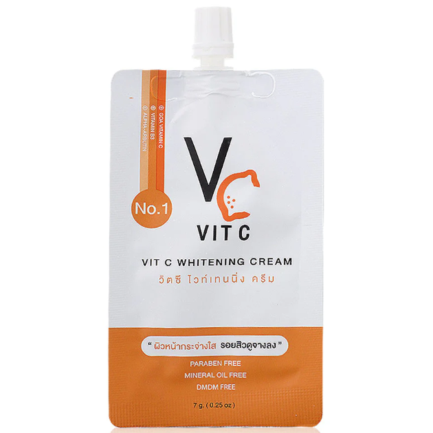 VIT C - Whitening Cream 7g. (Pack of 3)