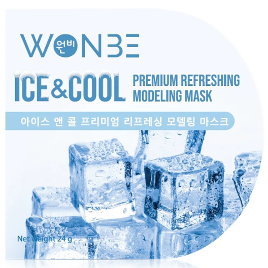 WONBE - Ice & Cool Premium Refreshing Modeling Mask 24g. (Pack of 3)