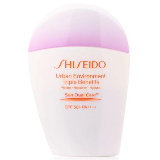 Shiseido - Urban Environment Triple Beauty Suncare Emulsion SPF 50+ PA++++ 30ml.