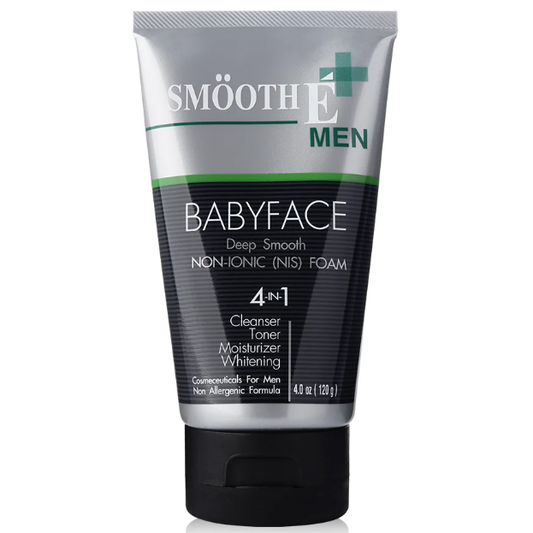 Smooth E - For Men Babyface Foam 120g.