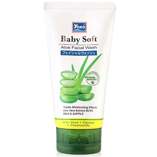 Yoko - Baby Soft Aloe Facial Wash 150ml.