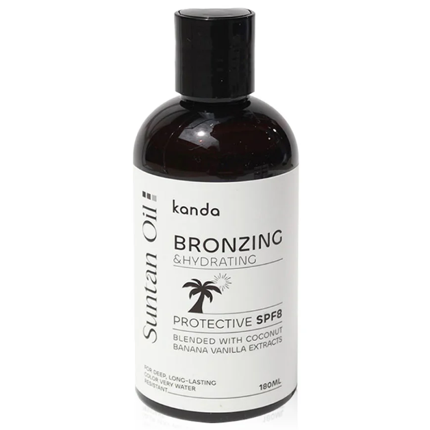 Kanda - Suntan Oil Protective SPF8 180ml.