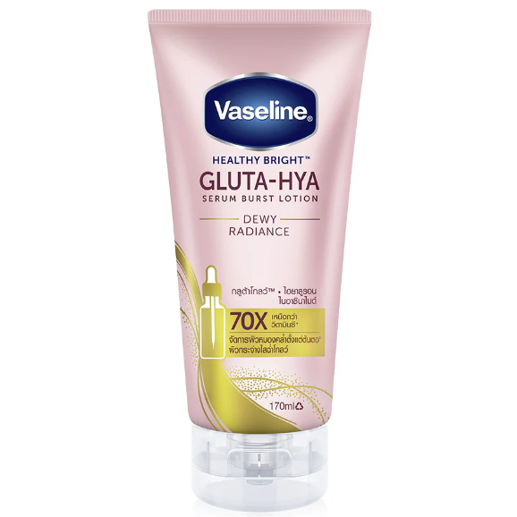 Vaseline - Healthy Bright Gluta-Hya Serum Burst Lotion Dewy Radiance 170ml