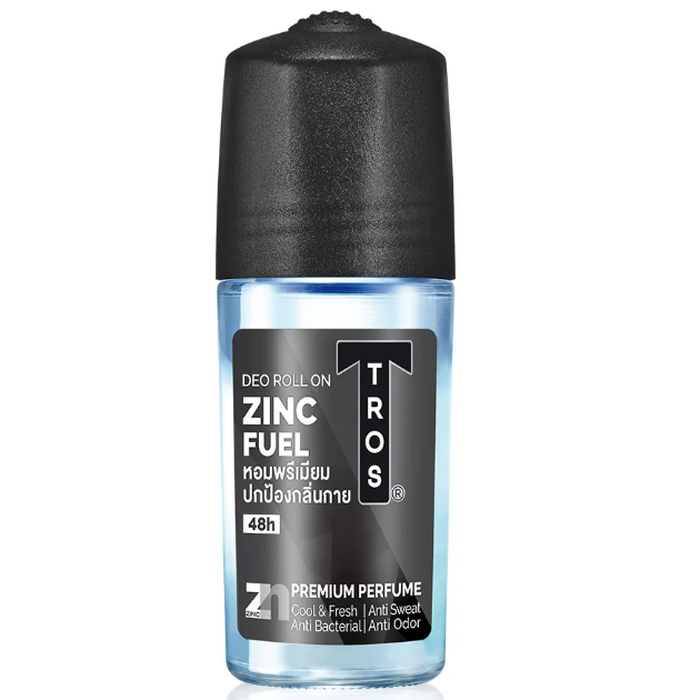 TROS - Roll On Fuel Zinc 45ml. (Pack of 3)
