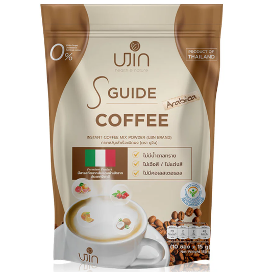 Ujin - S Guide Coffee Instant Coffee Mix Powder (15g. x 10 Sachets)