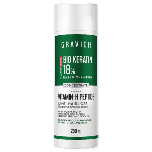GRAVICH - Bio Keratin Concentrate Hair Shampoo 250ml.