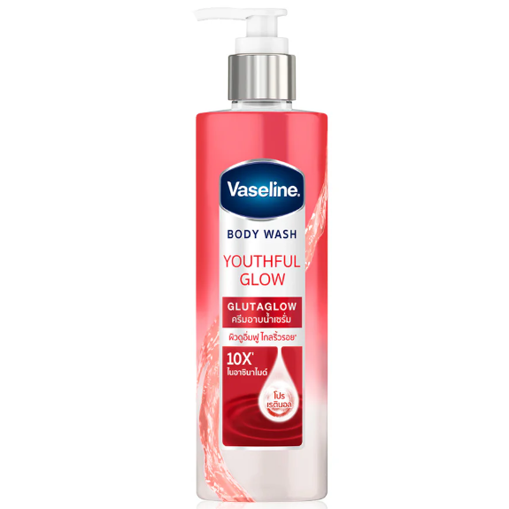Vaseline - Body Wash Youthful Glow Glutaglow 10X Niacinamide 425ml.