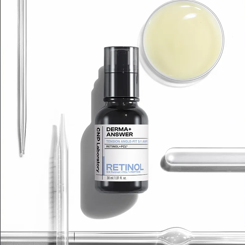 CNP Laboratory - Derma+ Answer Tension Angle-Fit Ampule, RETINOL + PCL 30ml.