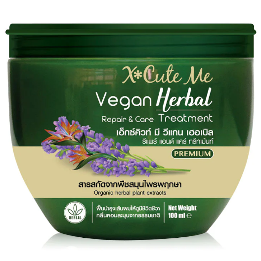 Xcuteme - Vegan Herbal Repair & Care Hair Treatment 100ml.