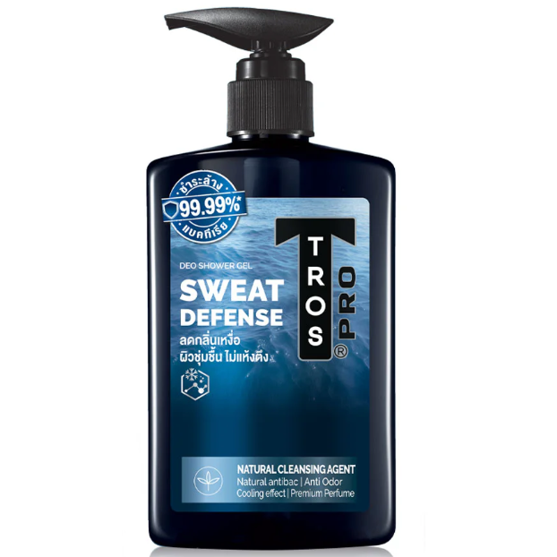 TROS - Blue Pro Sweat Defense Deo Shower Gel 450ml.
