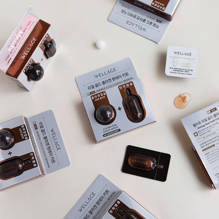 Wellage - Real Gold Collage One Day Kit 15ml.