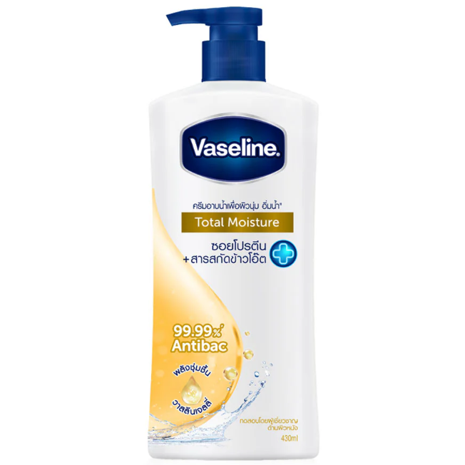 Vaseline - Healthy Plus Body Wash Total Moisture 430ml.
