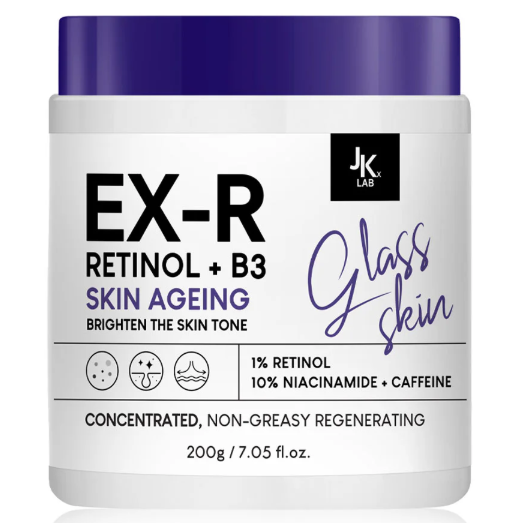 JKxLab - EX-R Retinol Niacinamide White Body Cream 200g.