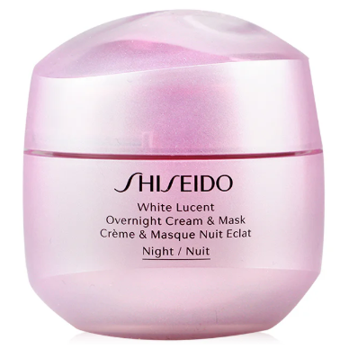 Shiseido - White Lucent Overnight Cream & Mask 75ml.