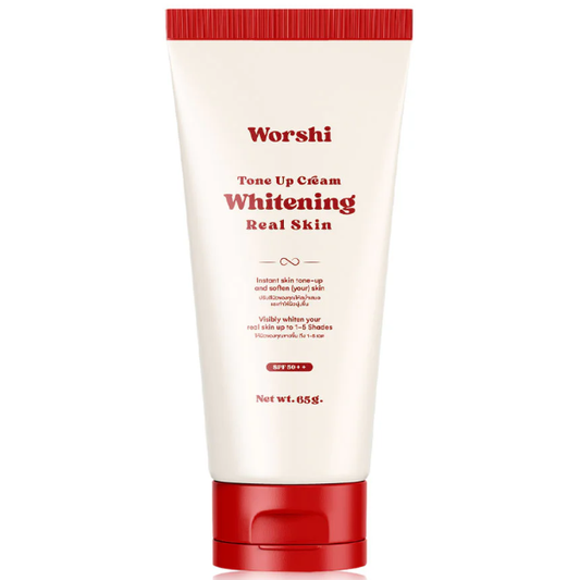 Worshi - Tone UP Cream Whitening Real Skin SPF50 PA++, #01 White Wip Crame 65g.