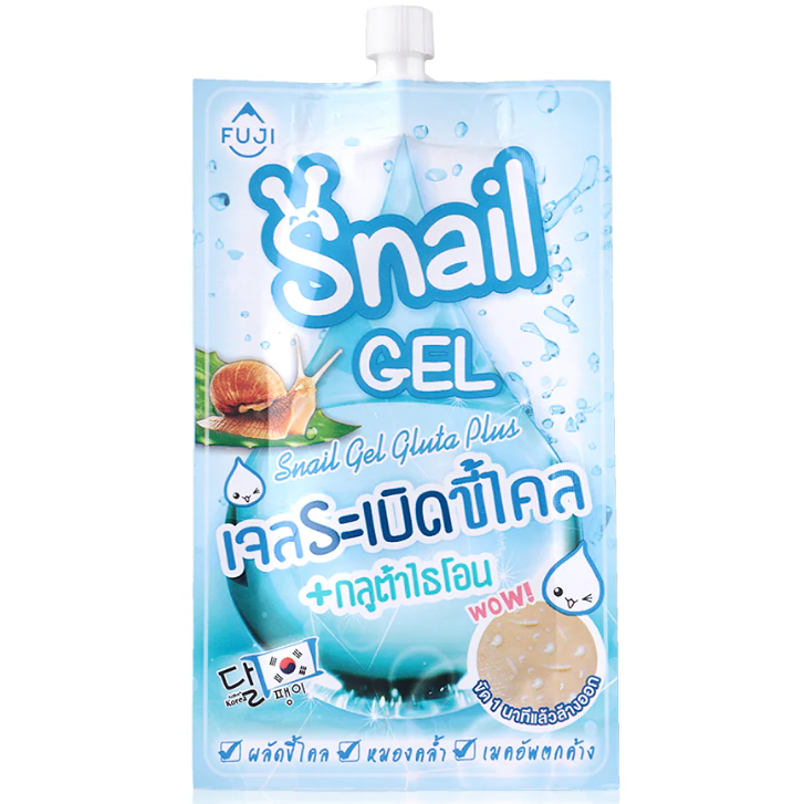 Fuji Cream - Snail Gel With Gluta Plus 10g. (Pack of 3)