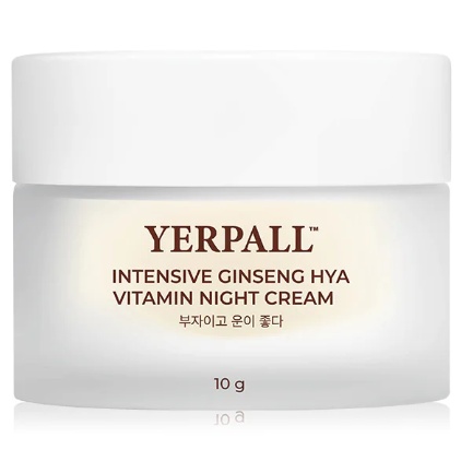 Yerpall - Intensive Ginseng Hya Vitamin Night Cream 10g.