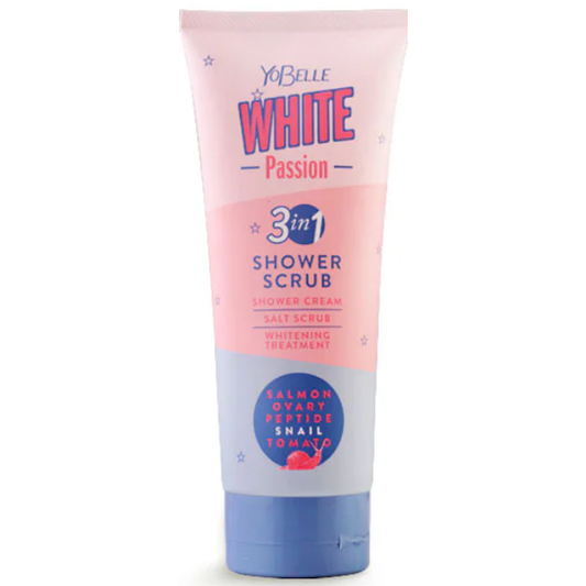 Yobelle - White Passion Shower Scrub 200g.