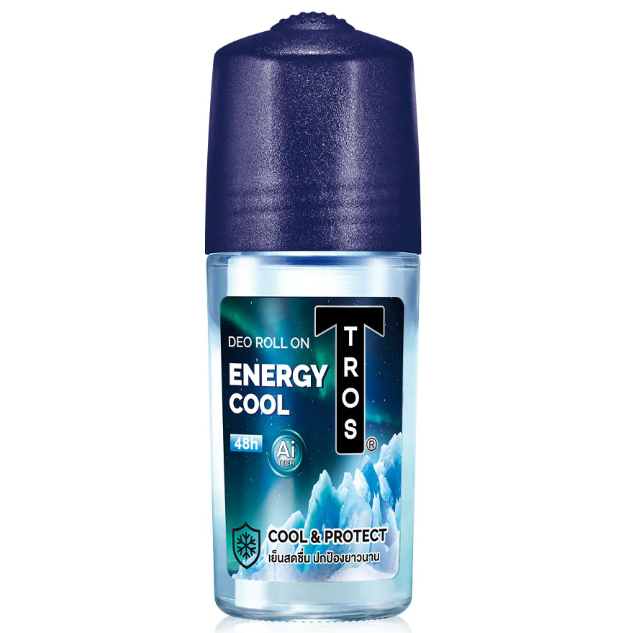 TROS - Roll-on Energy Cool 45ml. (Pack of 3)