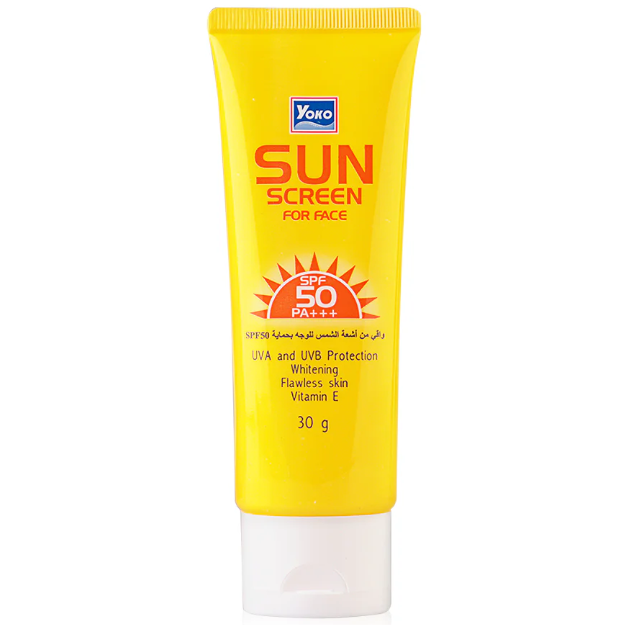 Yoko - Sunscreen For Face SPF50/PA+++ 30g.