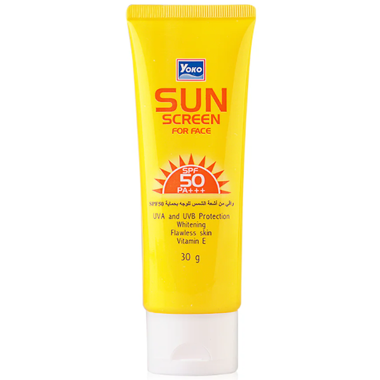 Yoko - Sunscreen For Face SPF50/PA+++ 30g.