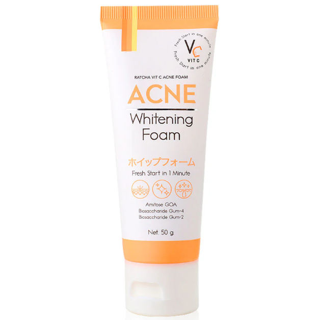 VIT C - Ratcha Vit C Acne Foam 50g.