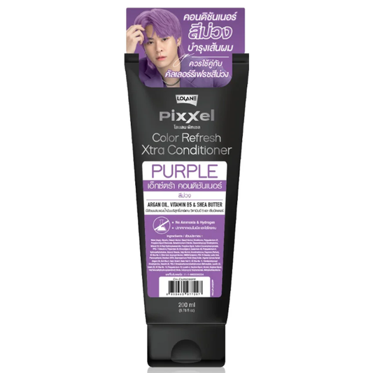 Lolane - Pixxel Color Refresh Xtra Conditioner - Purple 200ml.