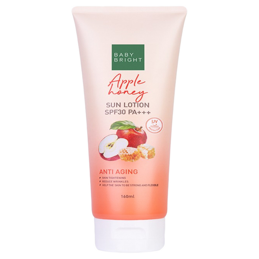 Baby Bright - Apple Honey Sun Lotion SPF30 PA+++ 160ml.