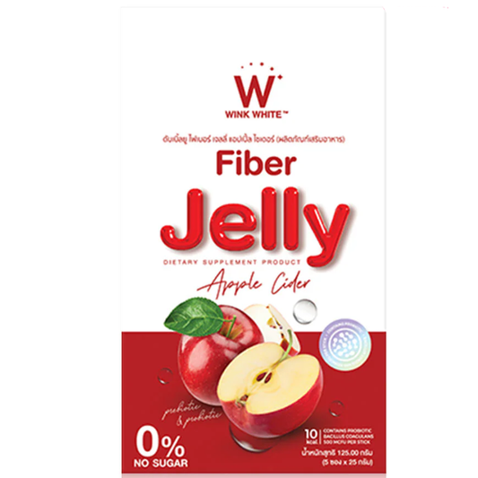 WinkWhite - Fiber Jelly Apple Cider 25g. (5 Sachets)