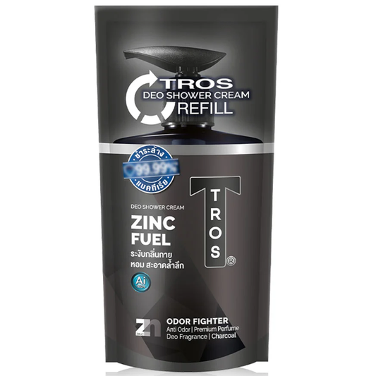 TROS - Zinc Fuel Deo Shower Cream 400ml.