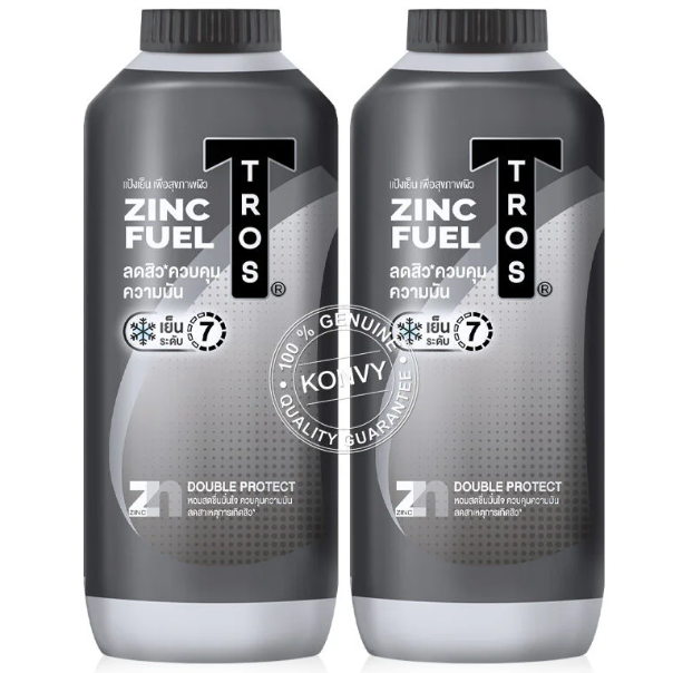TROS - Zinc Fuel Cooling Talcum 260ml. (Pack of 2)