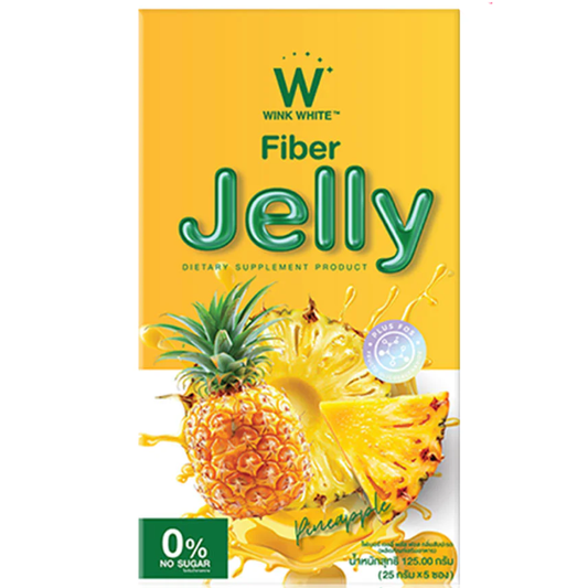 WinkWhite - Fiber Jelly Pineapple 25g. (5 Sachets)