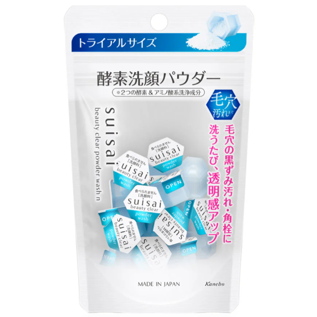Suisai - Beauty Clear Powder Wash N 0.4g. (15 Capsules)