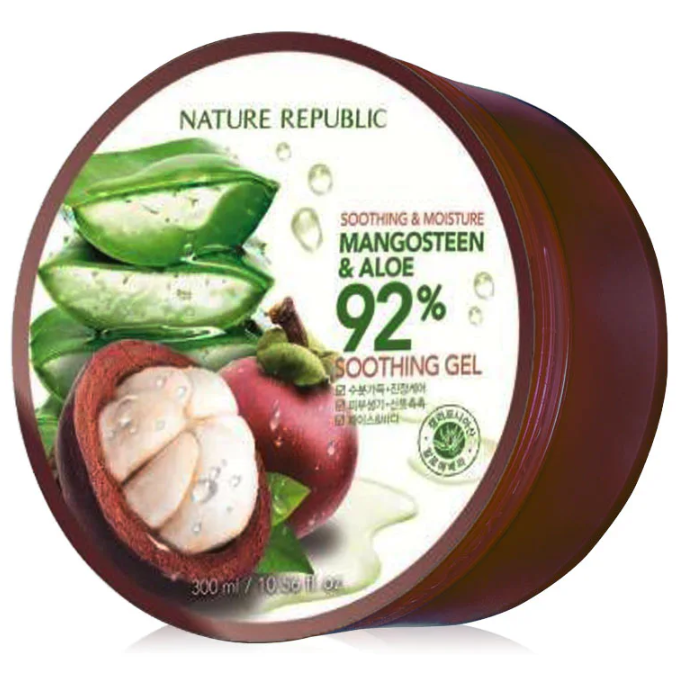 Nature Republic - Aloe Mangosteen 92% Soothing Gel 300ml.