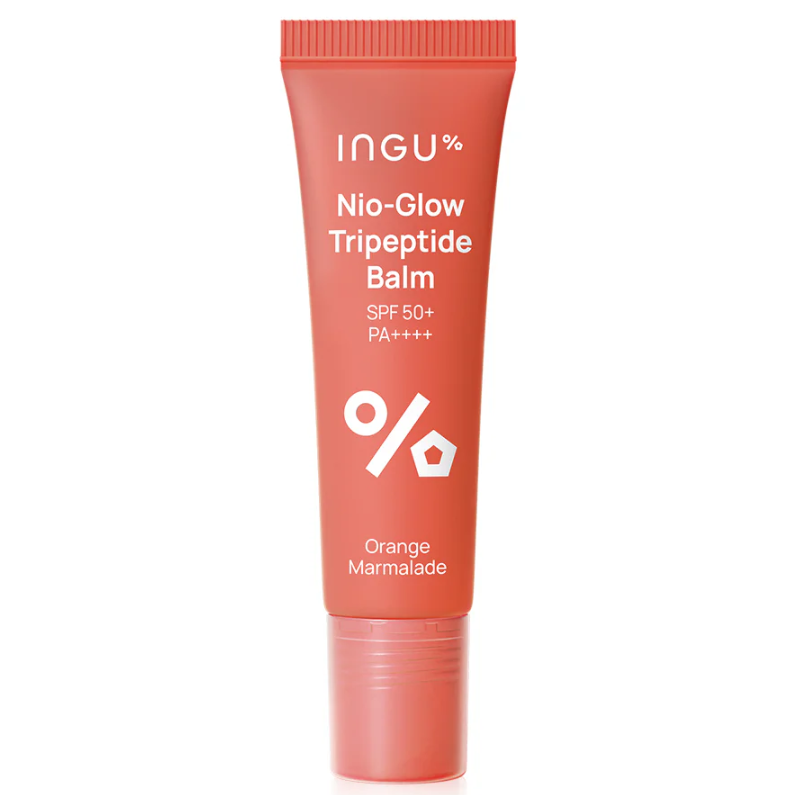 INGU - Skin Nio-Glow Tripeptide Balm SPF50+ PA++++, Orange Marmalade 10ml.