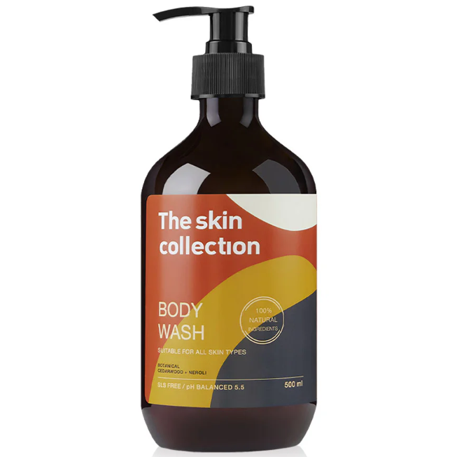 The Skin Collection - Body Wash Botanical Cedarwood+Neroli 500ml.