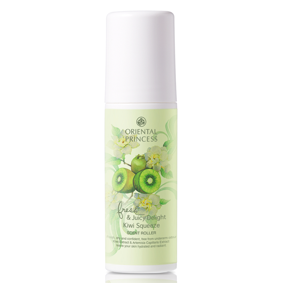Oriental Princess - Fresh & Juicy Delight Kiwi Squeeze Scent Roller 70ml.