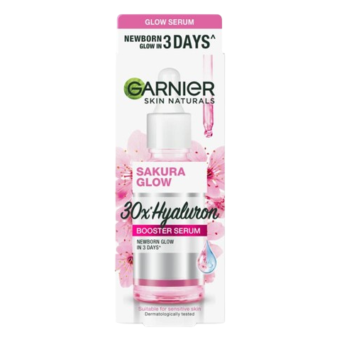 Garnier - Sakura Glow - 30x Hyaluron - Booster Serum 15ml.