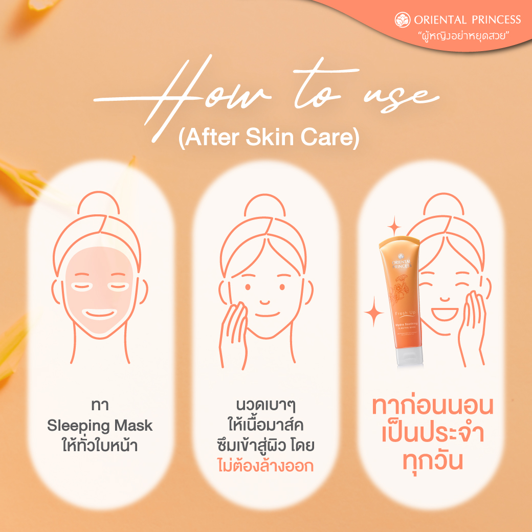 Oriental Princess - Fresh Up - Hydra Soothing Sleeping Mask 125g.