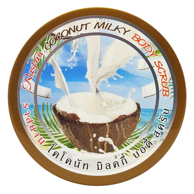 ISME - Coconut Milky Body Scrub, Coconut Meat & Sea Salt 350g.