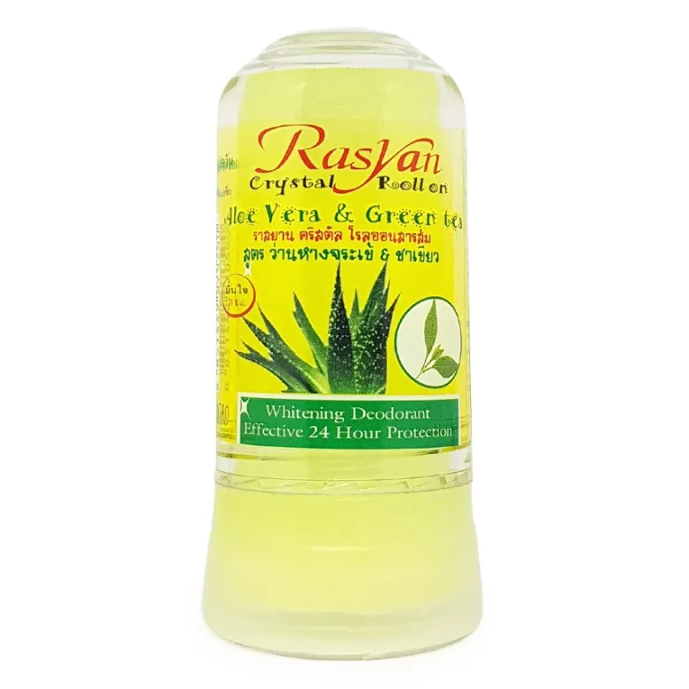 ISME - Aloe Vera & Green Tea Crystal Roll-On Alum 80g. (Pack of 3)