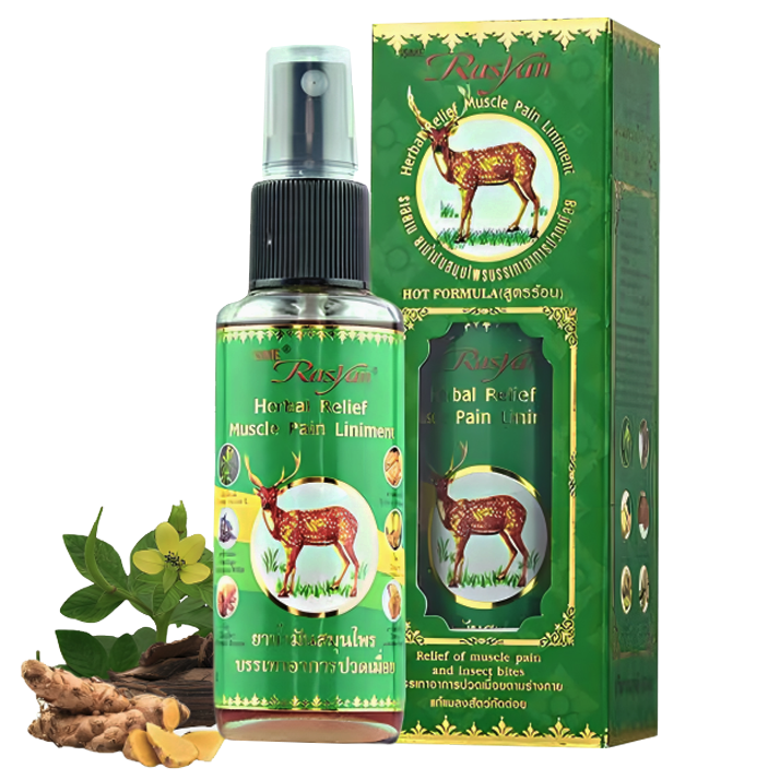 ISME - Herbal Relief Muscel Pain Liniment, Hot Formula 50ml.