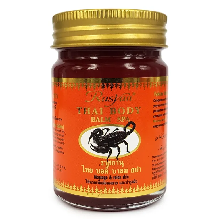 ISME - Thai Body Scorpion Balm Spa, Massage and Relax Skin 50g.