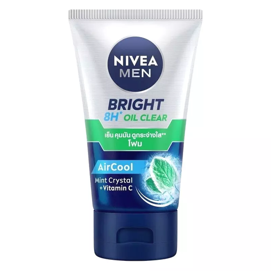 Nivea Men - Bright Oil 8H Clear Foam - Air Cool 100 g.