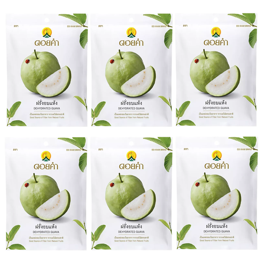 Doi Kham - Dried Guava 40g. (Pack of 6)